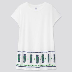 🌸3 for 20$🌸 Uniqlo × Anna Sui Long T-Shirt Tee Tunic XL